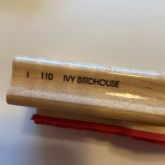 Birdhouse Rubber Stamp, Friendship Stamp, Card Making Stamps, Vintage 1990s - Picture 7 of 7